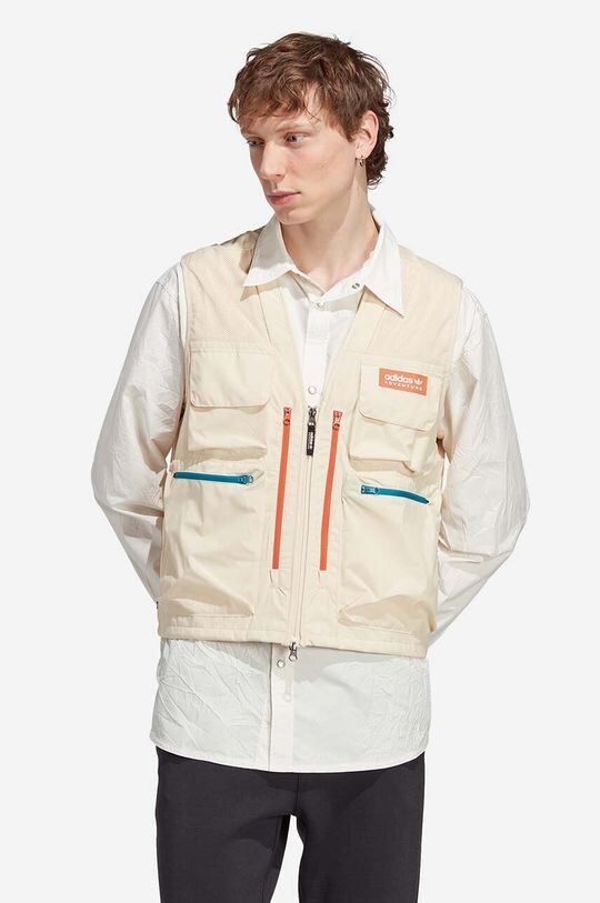 

Жилет без рукавов adidas Originals, бежевый
