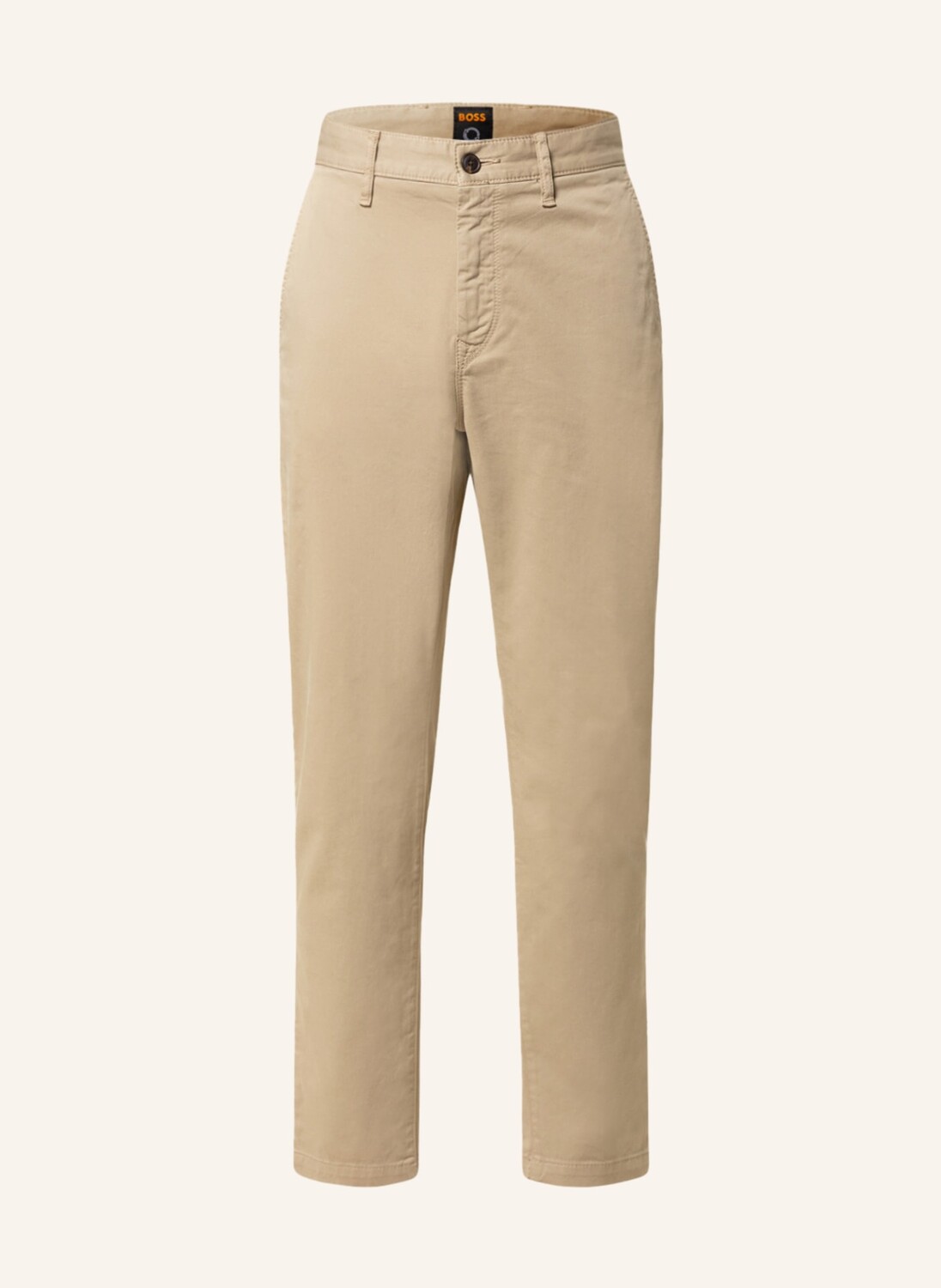 

Брюки чино BOSS SCHINO-TABER Tapered Fit, кэмел