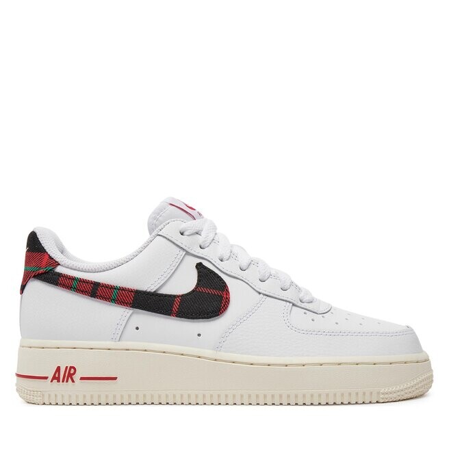 

Кроссовки Nike Air Force 1 '07 LV8 DV0789 100 White/University Red, белый