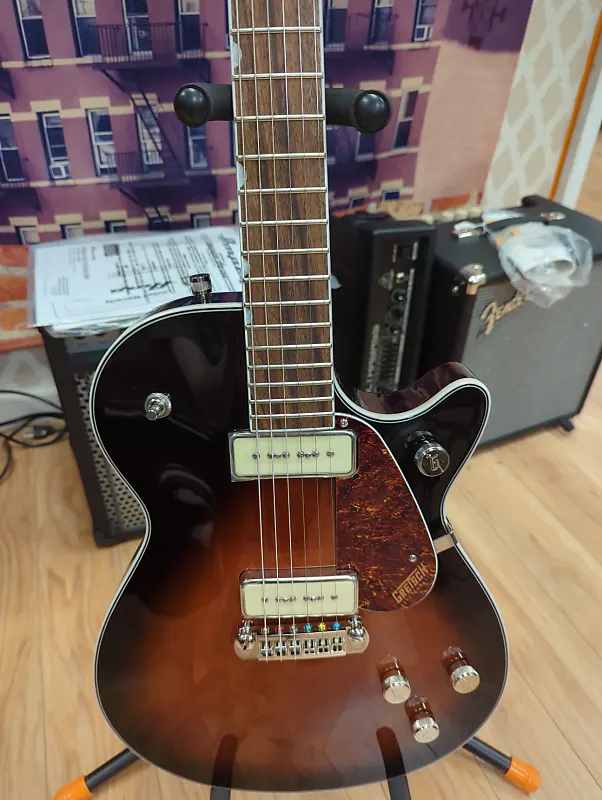 

Электрогитара Gretsch G5210-P90 Electromatic Jet Two 90 Single Barrel Burst