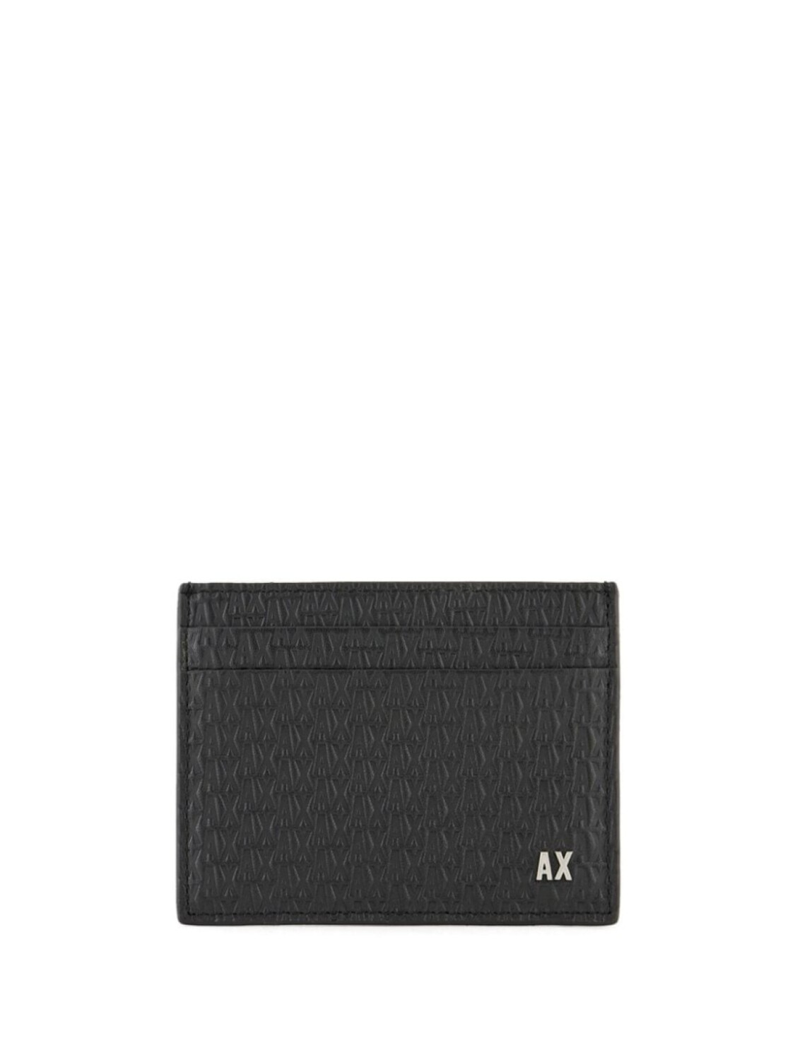 

Armani Exchange картхолдер с монограммой, черный