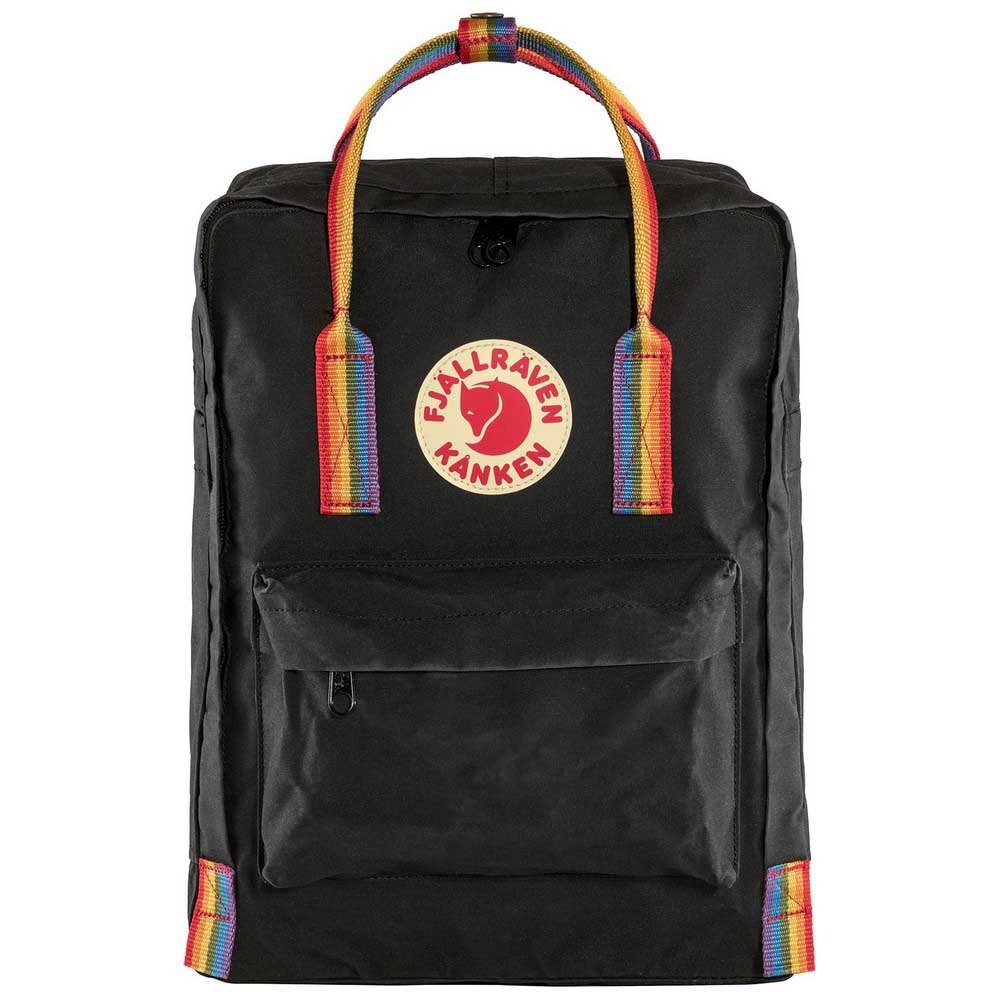 

Рюкзак Fjällräven Kånken Rainbow 16L, черный