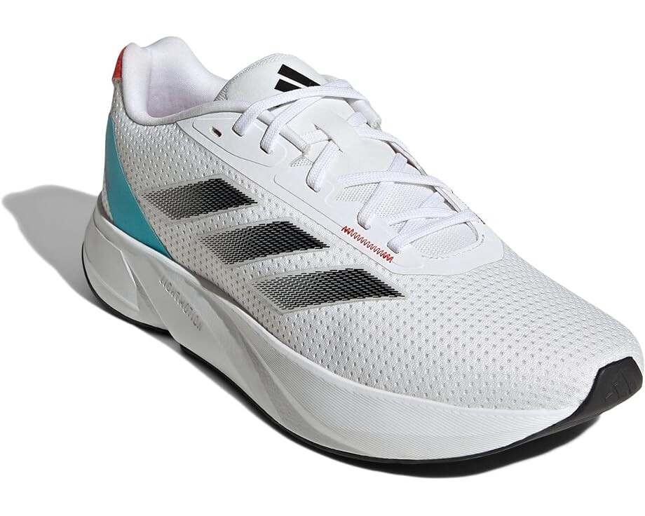 

Кроссовки adidas Running Duramo SL, цвет White/Black/Lucid Cyan