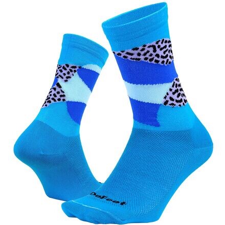 

Носки Aireator 6 дюймов в стиле джунглей DeFeet, цвет Process Blue