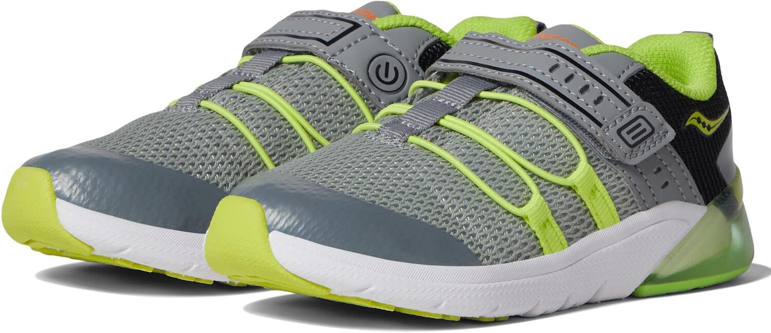 

Кроссовки Saucony Flash Glow 2.0, цвет Grey/Lime