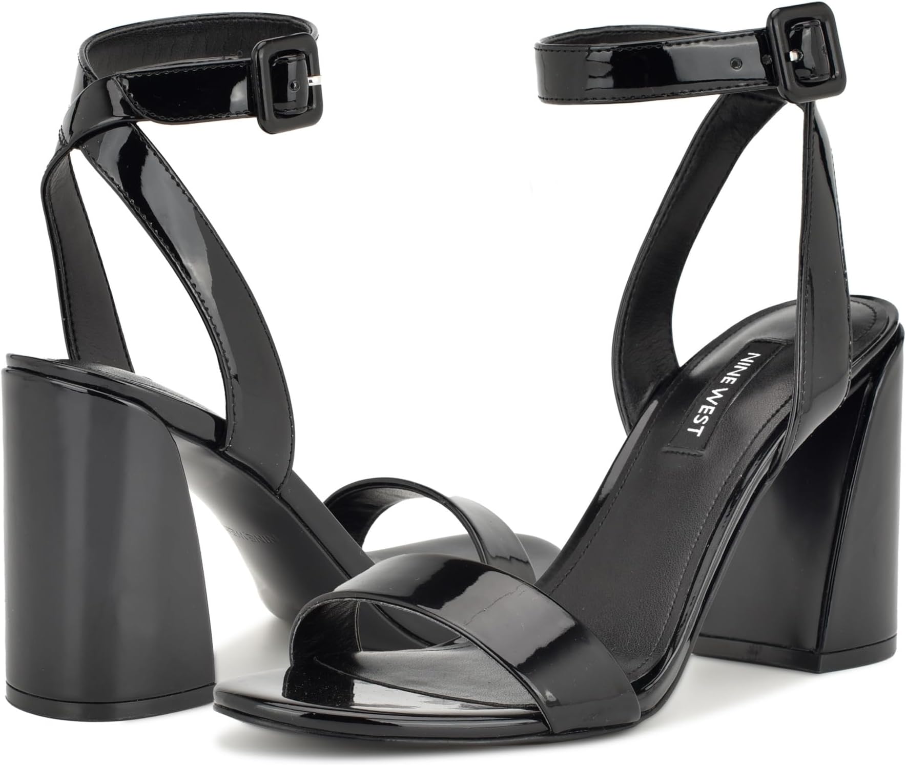 Босоножки Realy Nine West, цвет Black Patent босоножки jilie 3 nine west цвет black patent