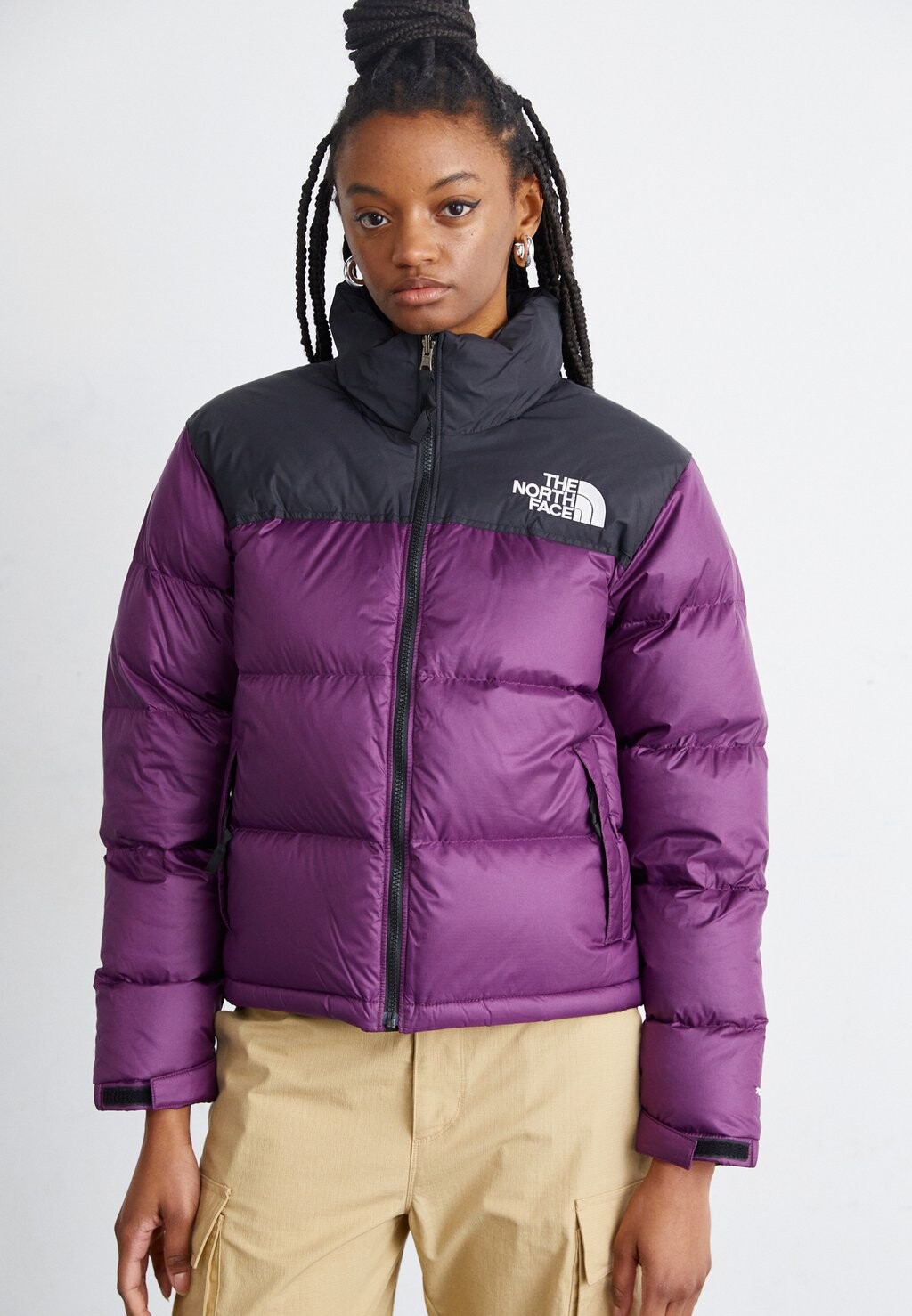 

Пуховик RETRO NUPTSE JACKET The North Face, фиолетовый