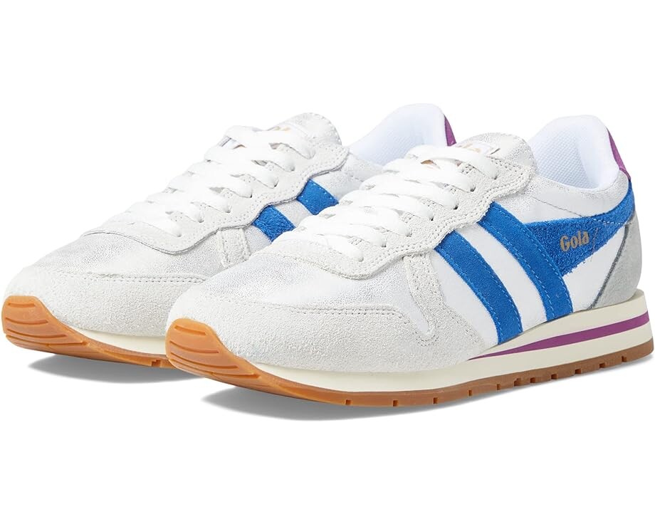 

Кроссовки Gola Daytona Blaze, цвет White/Sapphire/Foxglove