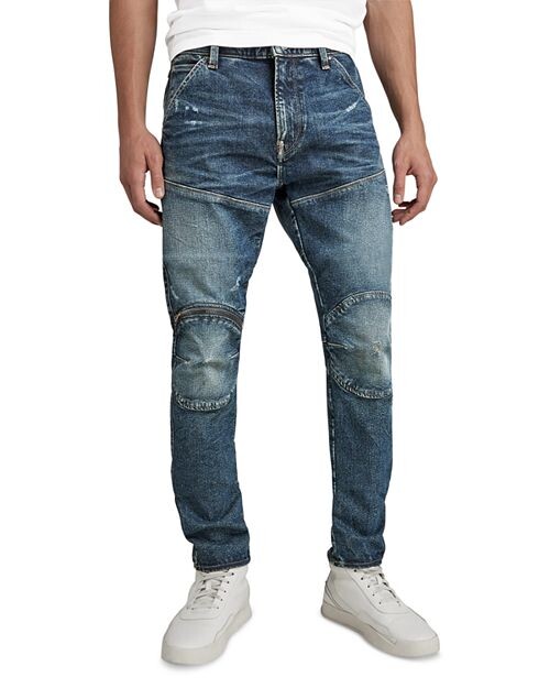 

Джинсы скинни 5620 3D с молнией до колена в цвете Antique Te Blue G-STAR RAW, цвет Blue