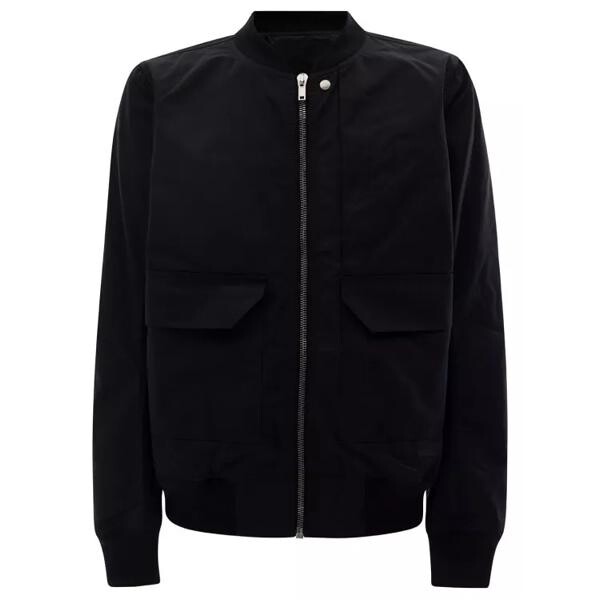

Куртка bomber jacket with flap pockets in cotton bl Drkshdw, черный