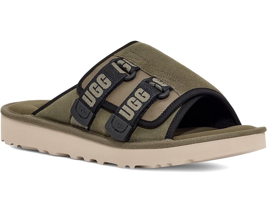 Сандалии UGG Goldencoast Strap Slide, цвет Moss Green