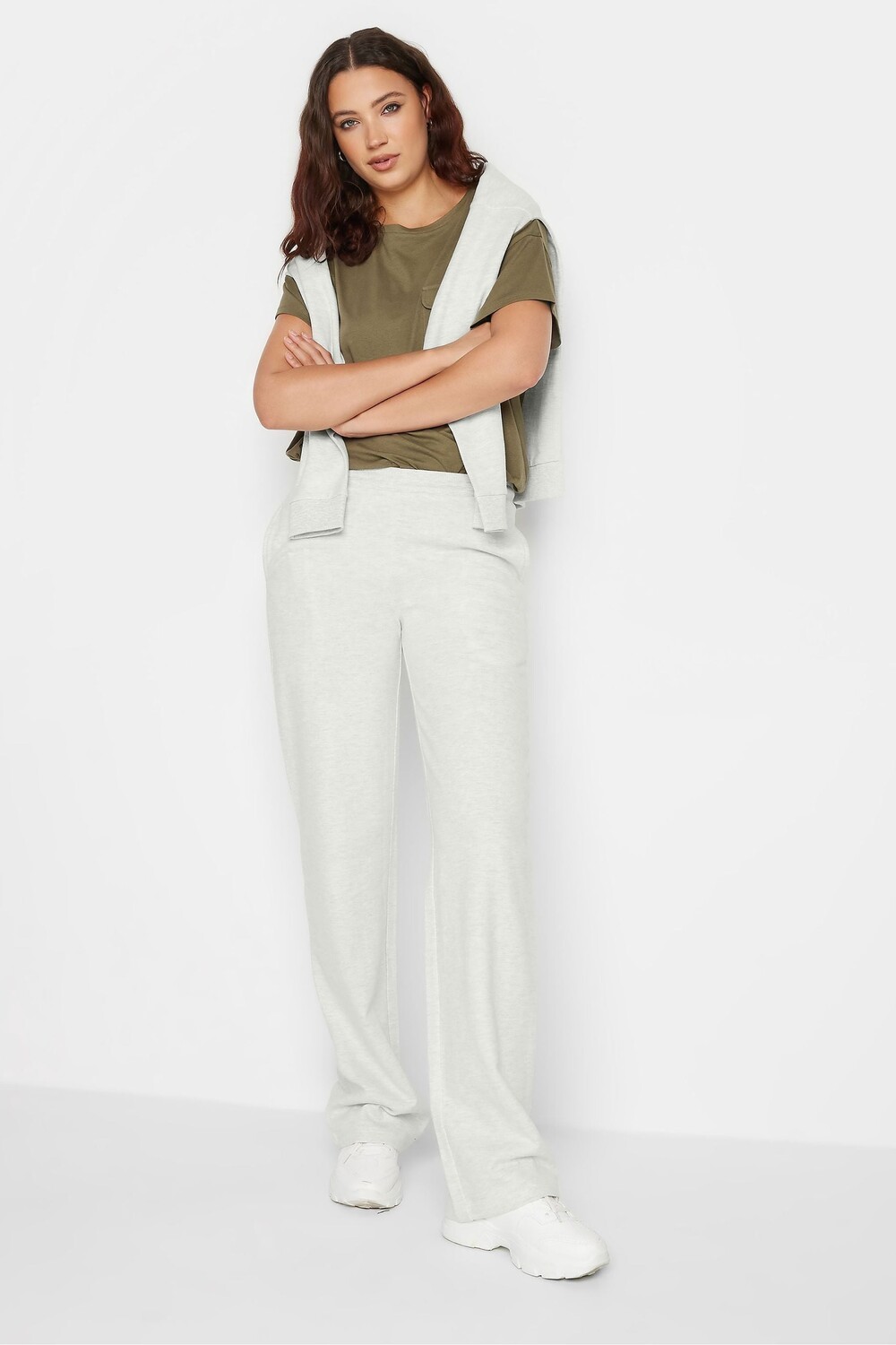 

Широкие спортивные штаны Long Tall Sally, серый