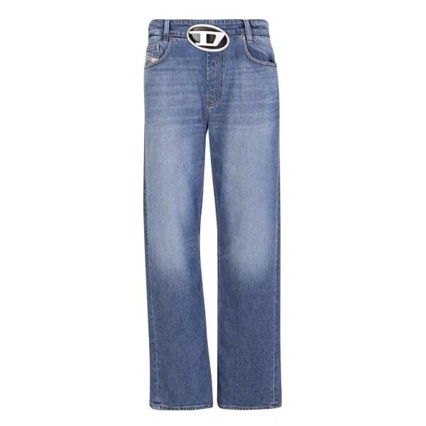 

Джинсы dark loose d oval blue jeans Diesel, мультиколор