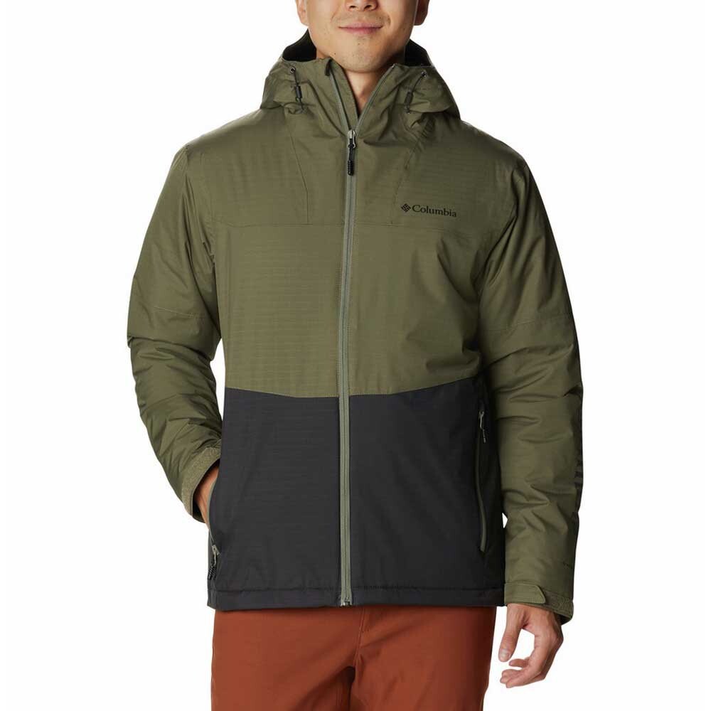 

Куртка Columbia Point Park Full Zip Rain, зеленый