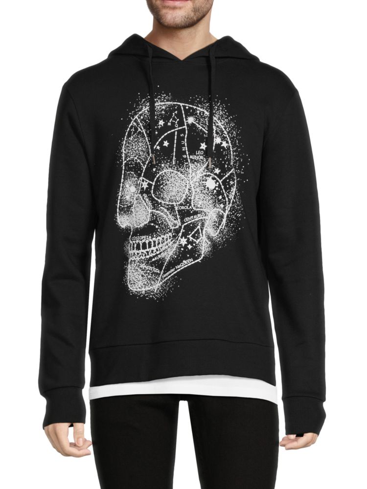 Толстовка с капюшоном и пуловером Constellation Skull Eleven Paris, черный dowswell paul eleven eleven