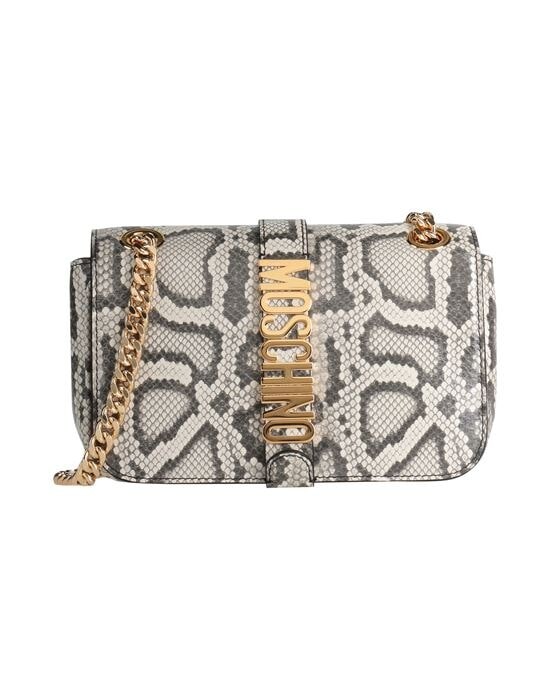 

Сумка через плечо MOSCHINO, слоновая кость