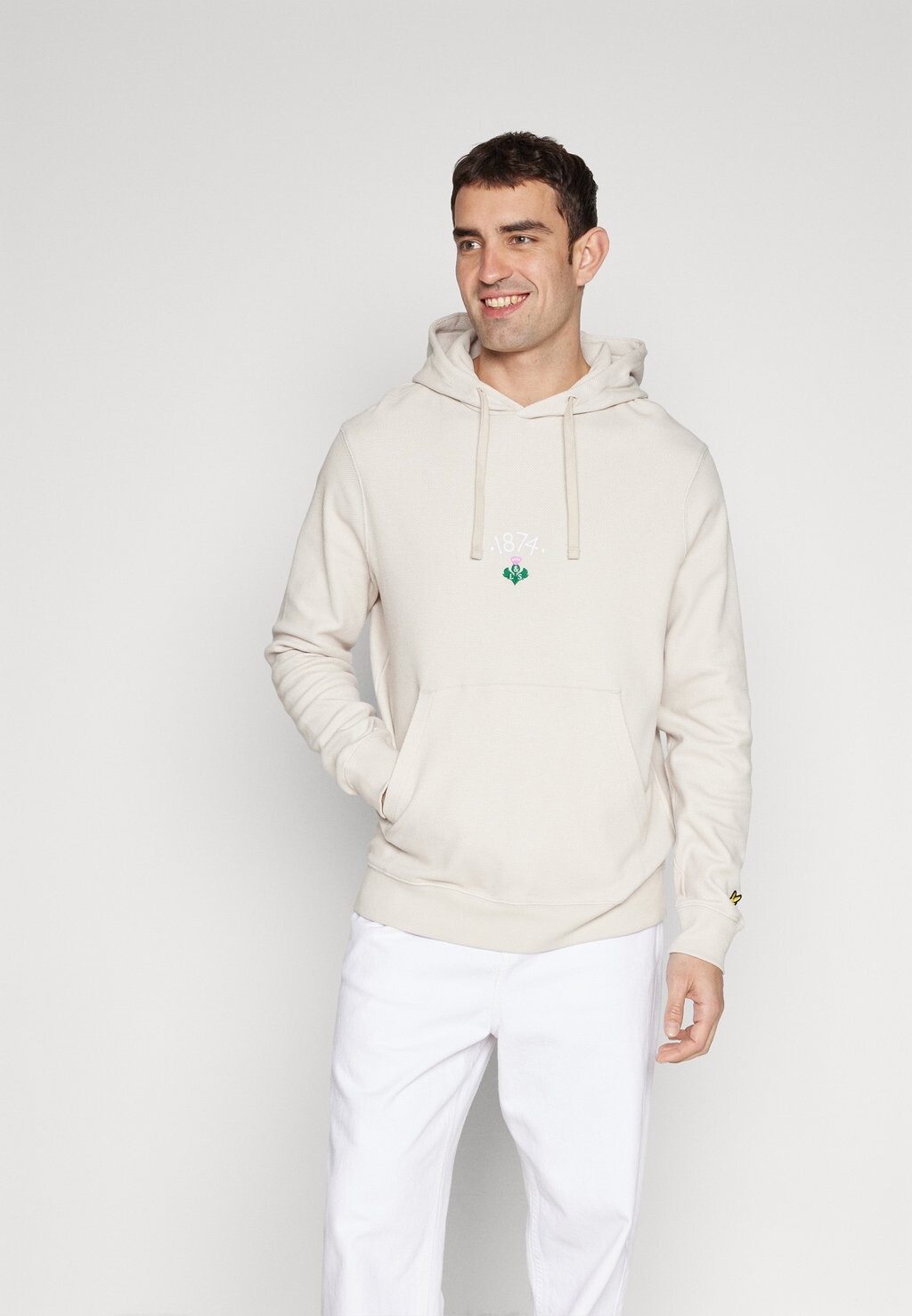 

Толстовка с капюшоном Lyle & Scott, белый
