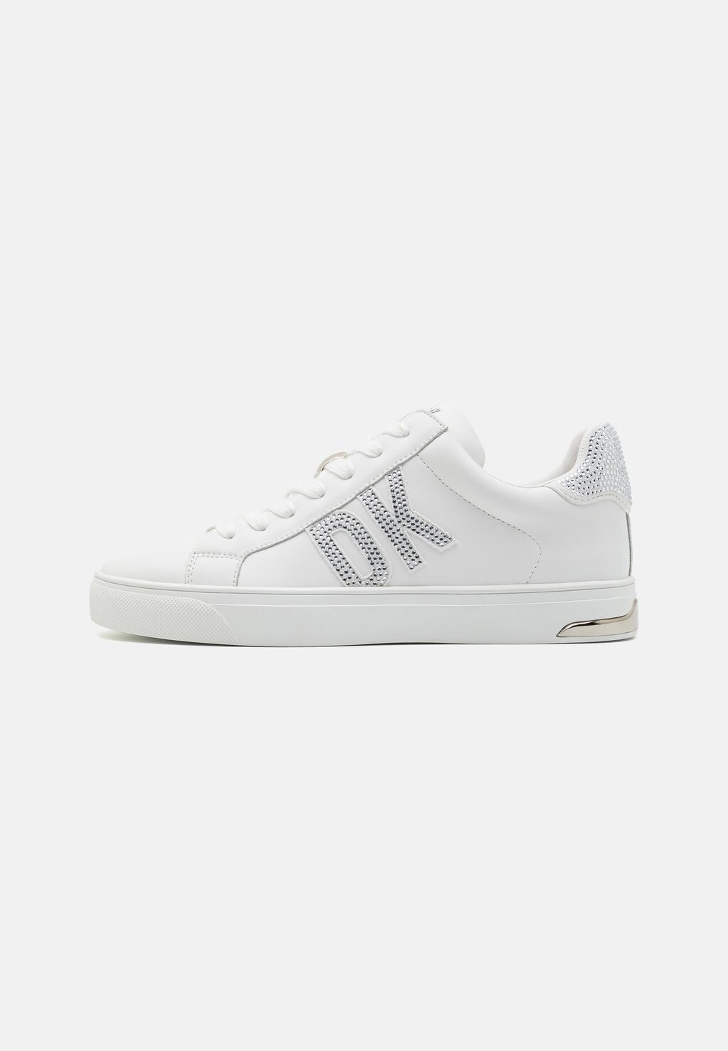 

Низкие кроссовки Abeni Logo Lace Up DKNY, цвет bright white