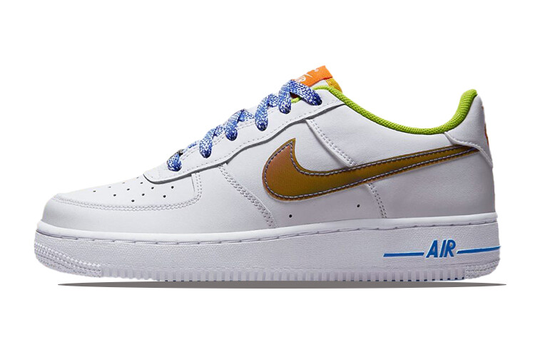 

Низкие кроссовки Nike Air Force 1 (GS) Белый/Зеленый/Синий