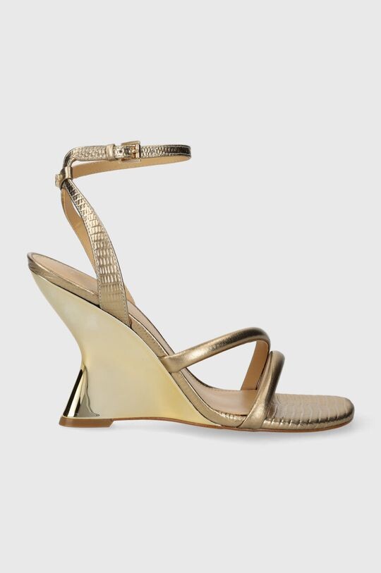 

Кожаные сандалии Nadina MICHAEL Michael Kors, золотой