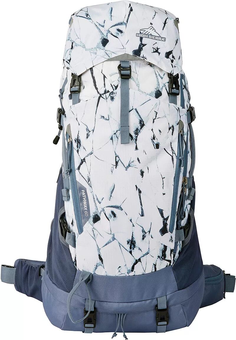 Женский рюкзак High Sierra Women's Pathway 2.0 объемом 60 л, белый/серый