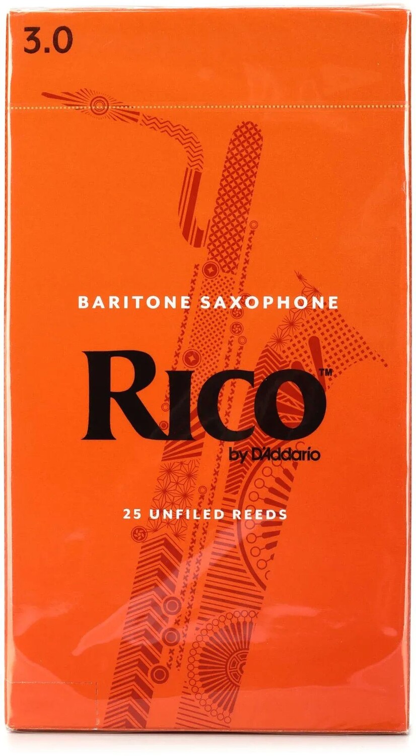 

D'Addario RLA2530 — трости для баритон-саксофона Rico — 3 шт. (25 шт. в упаковке)