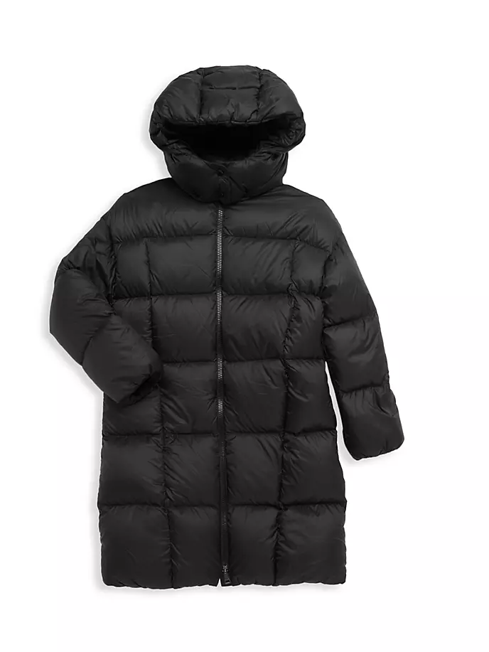 

Длинное пальто Caille для девочек Moncler, черный