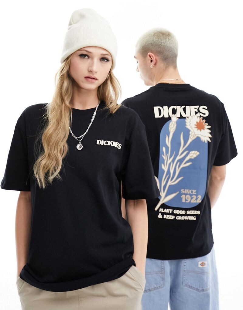 

Черная футболка с короткими рукавами Dickies Herndon
