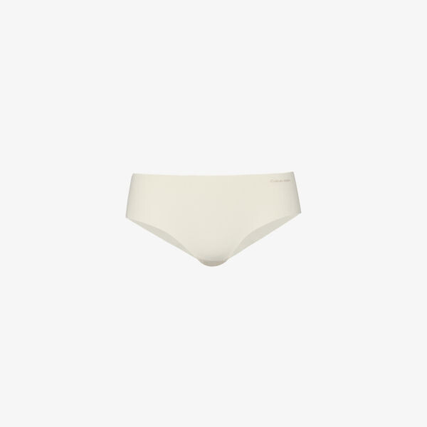 

Трусики из эластичного хлопка с логотипом invisibles Calvin Klein, белый