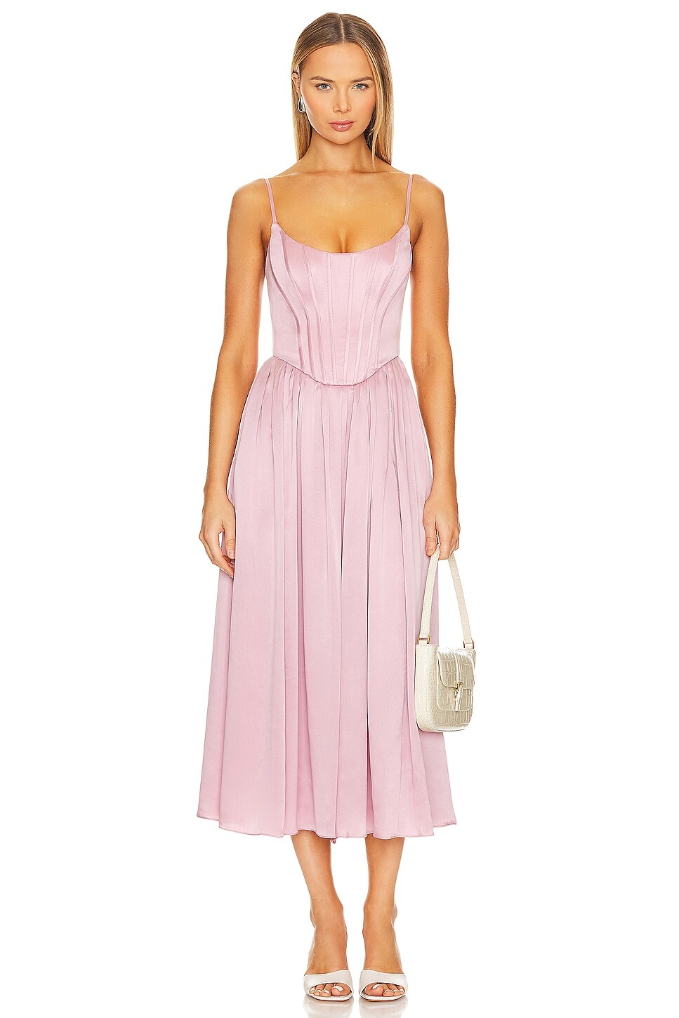 

Платье Zimmermann Corset, розовый