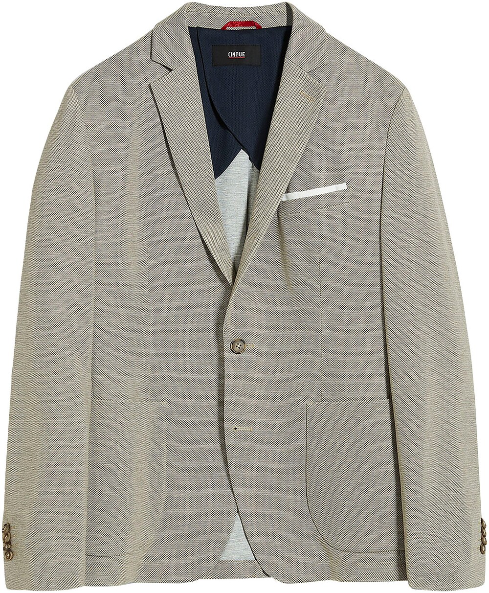 Пиджак стандартного кроя Cinque, коричневый