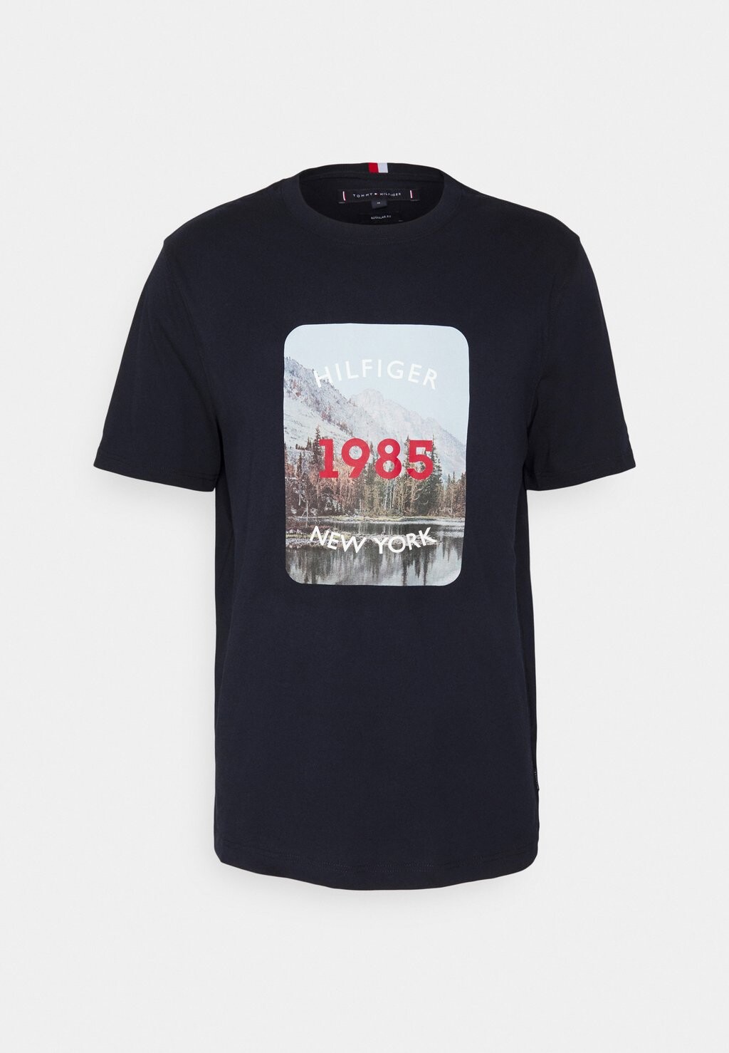 

Футболка с принтом Landscape Graphic Tee Tommy Hilfiger, цвет desert sky