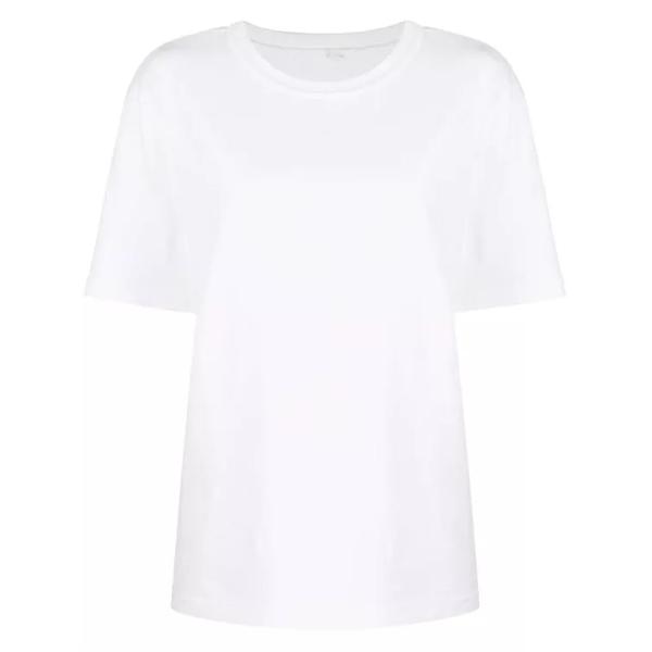 Футболка rubberised logo cotton t-shirt Alexander Wang, белый