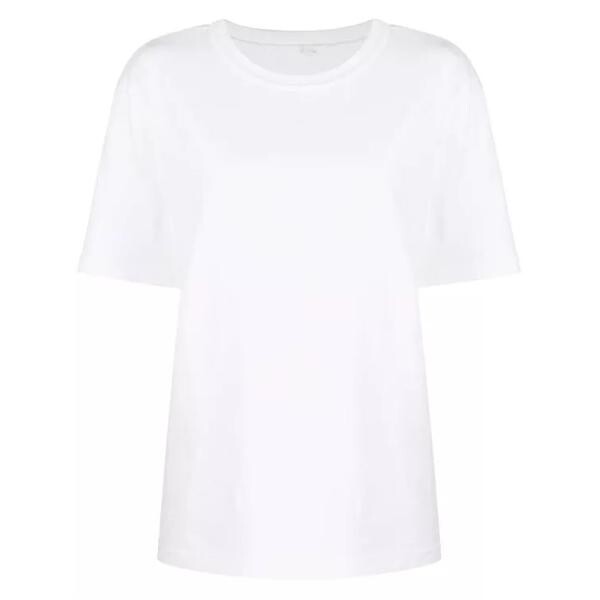 

Футболка rubberised logo cotton t-shirt Alexander Wang, белый