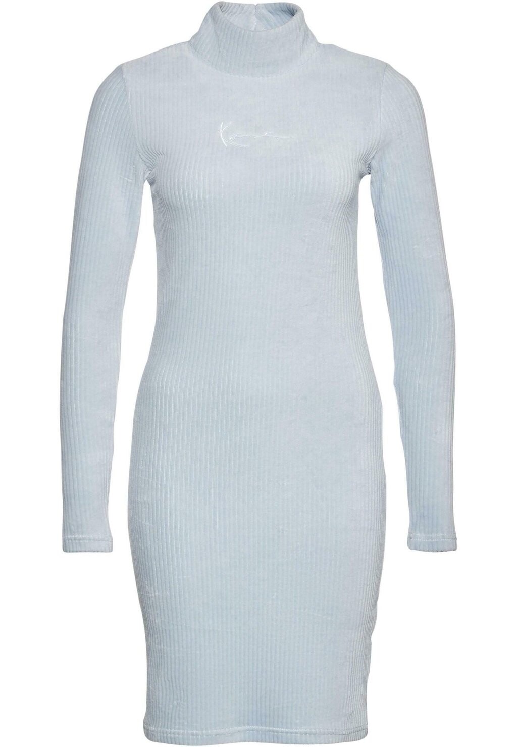 

Свободное платье Kw233 052 1 Kk Small Signature Ls Turtle Neck Karl Kani, светло-голубое