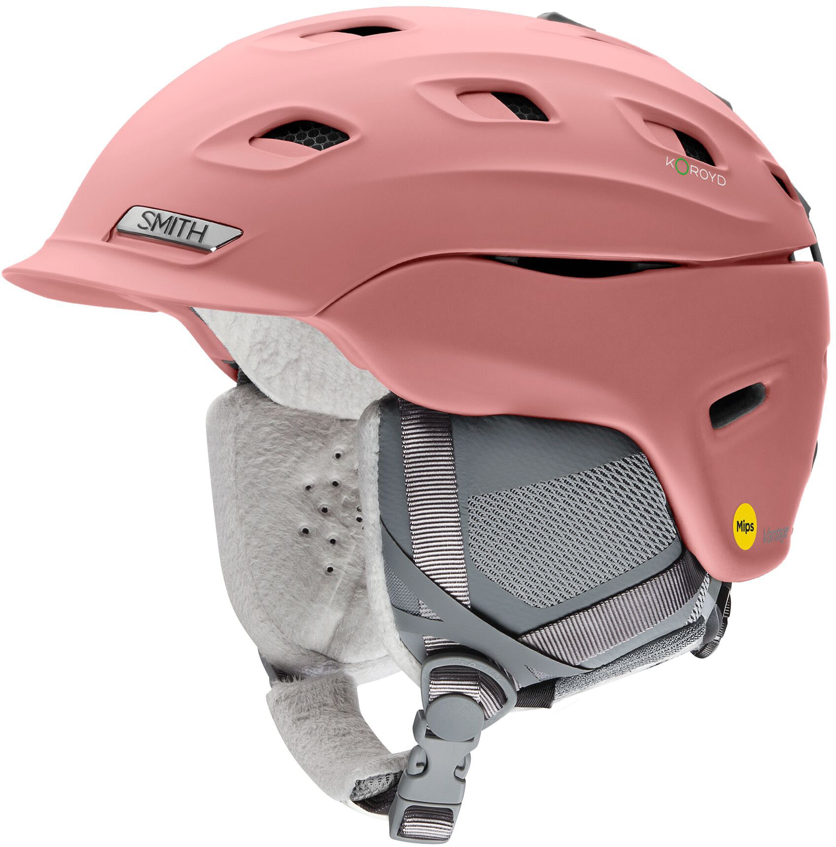 Снежный шлем Vantage MIPS — женский Smith, розовый шлем женский termit rebel розовый