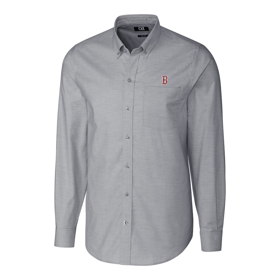 

Рубашка Cutter & Buck Boston Red Sox, угольный