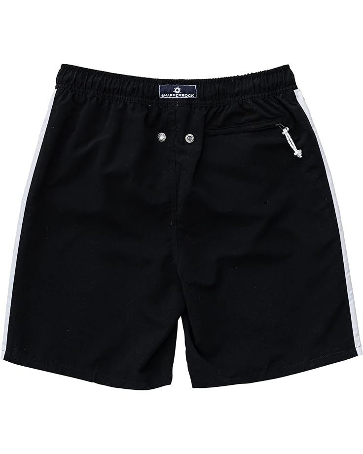 

Шорты для плавания Snapper Rock Retro Stripe Volley Boardshorts, черный