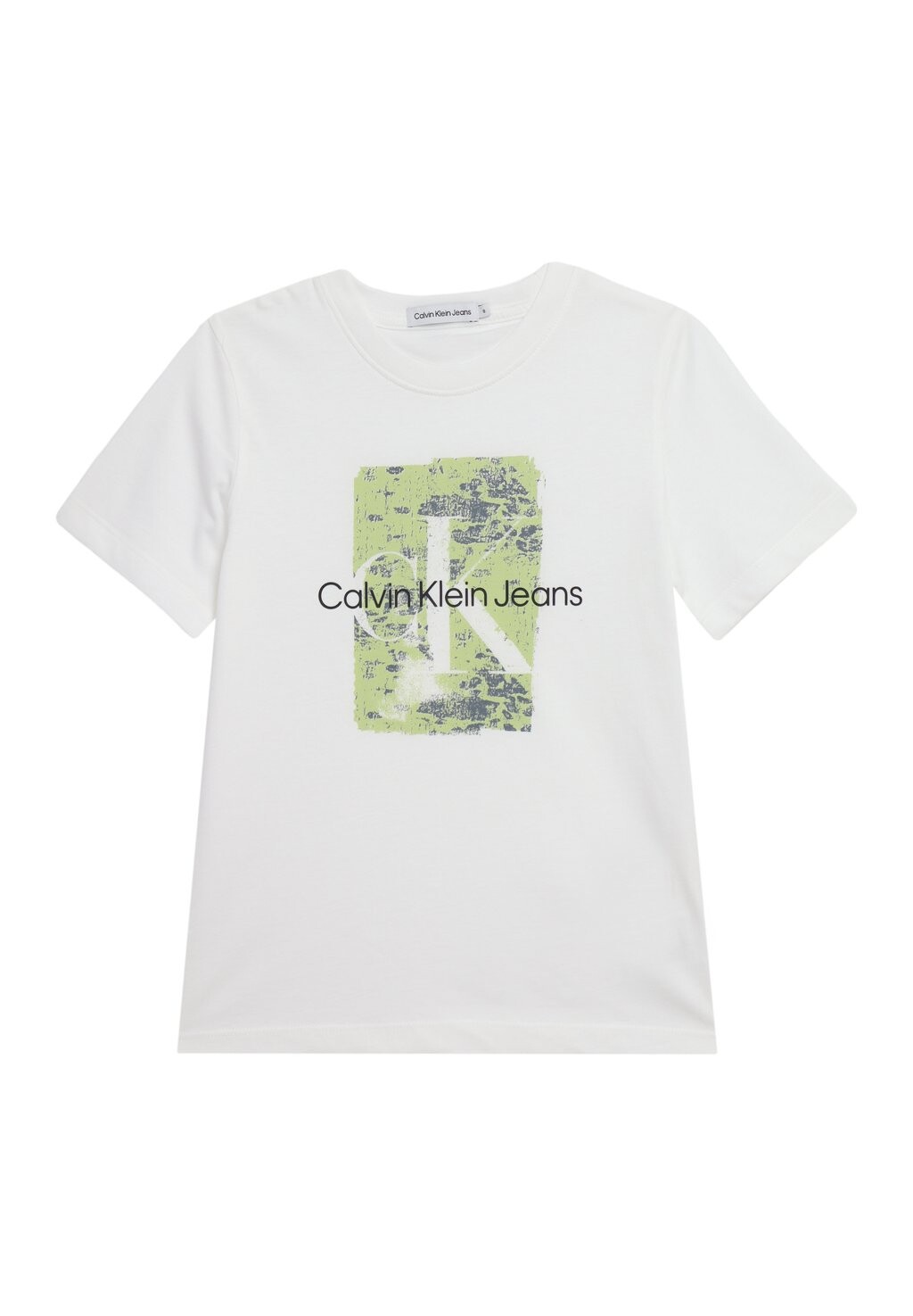 

Футболка с принтом LOGO Calvin Klein, цвет off white