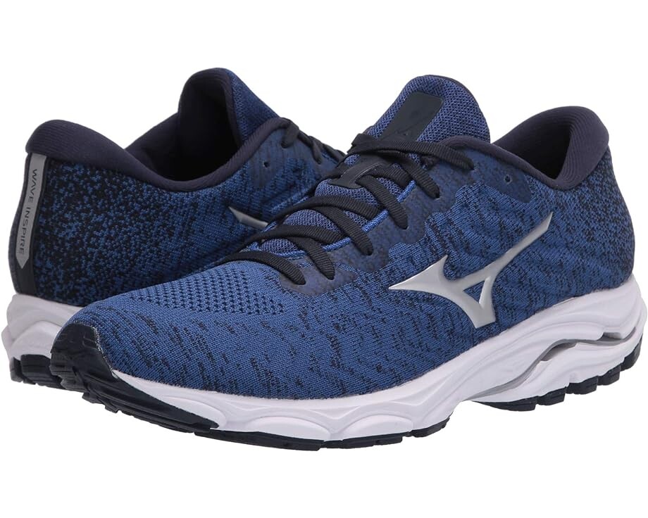 

Кроссовки Mizuno Wave Inspire 16 WAVEKNIT, цвет Skydiver/Silver