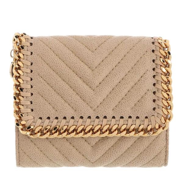 

Кошелек small flap wallet Stella Mccartney, бежевый