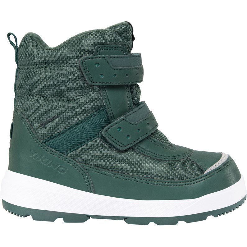 Детская обувь Play Reflex Warm GTX 2V Viking, зеленый мужские осенне зимние теплые непромокаемые ботинки нескользящие безопасные рабочие ботинки до середины икры водонепроницаемая нескольз