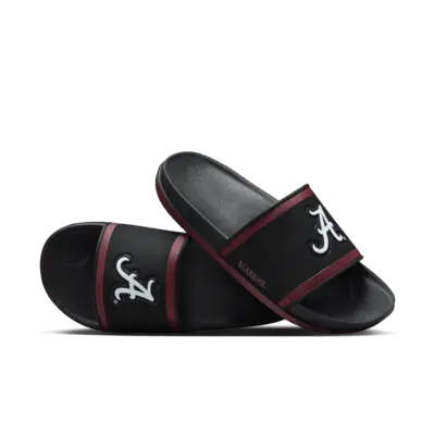 

Шлепанцы Nike Offcourt (Alabama) Slide, цвет Black/Team Crimson/White