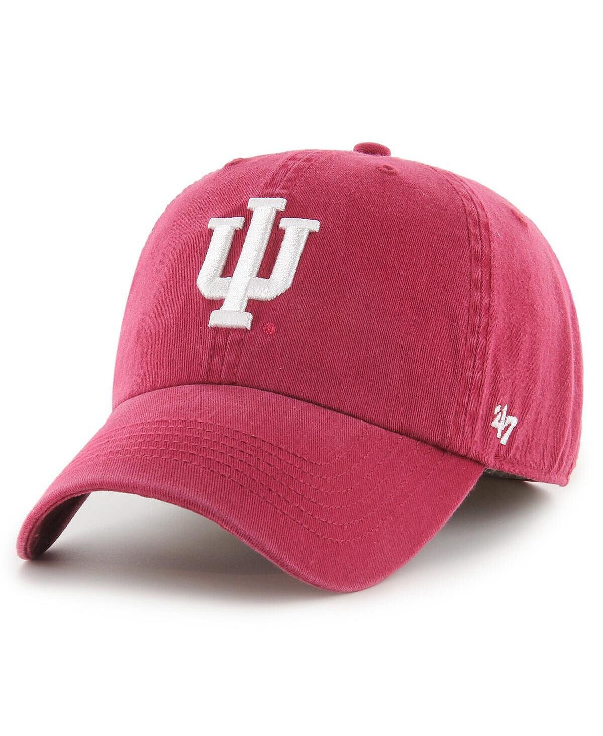 

Мужская приталенная шляпа малинового цвета Indiana Hoosiers Franchise '47 Brand