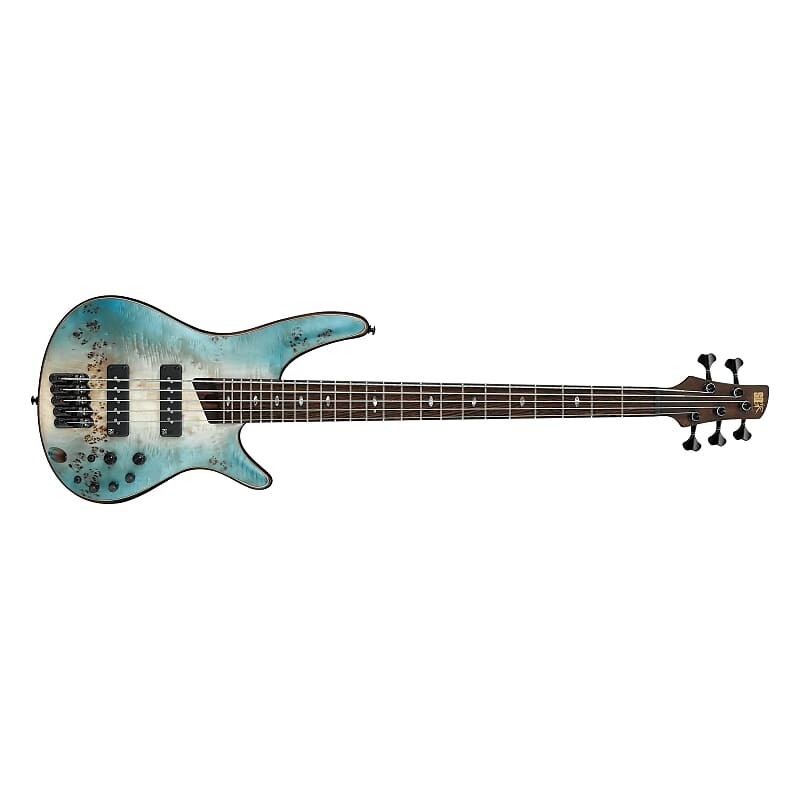 

Басс гитара Ibanez SR1605B 5-String Electric Bass Guitar Caribbean Shoreline Flat + Ibanez Gig Bag BRAND NEW