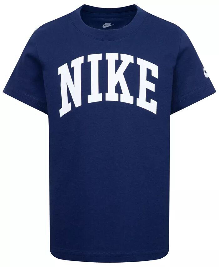 

Сезонная трикотажная футболка Little Kids Club Nike, серебряный
