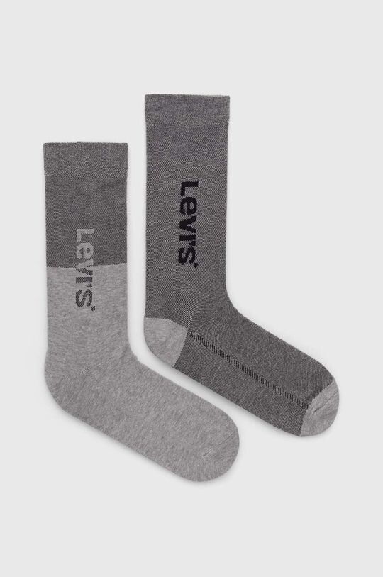 

2 упаковки носков Levi's, серый