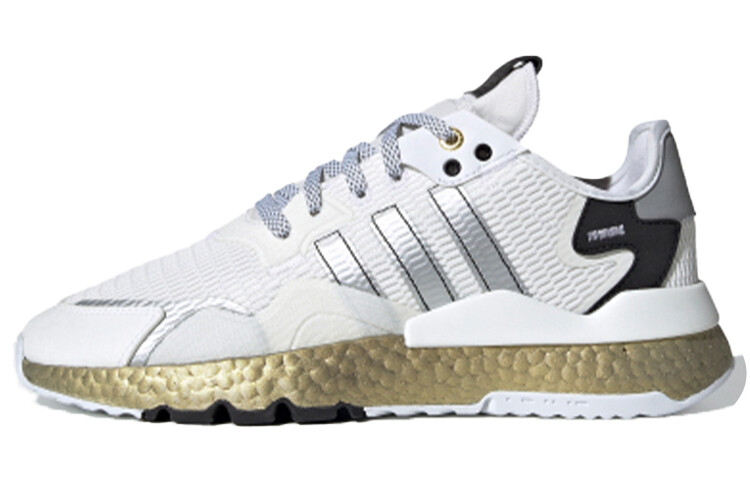 

Adidas originals Nite Jogger белое золото металлик