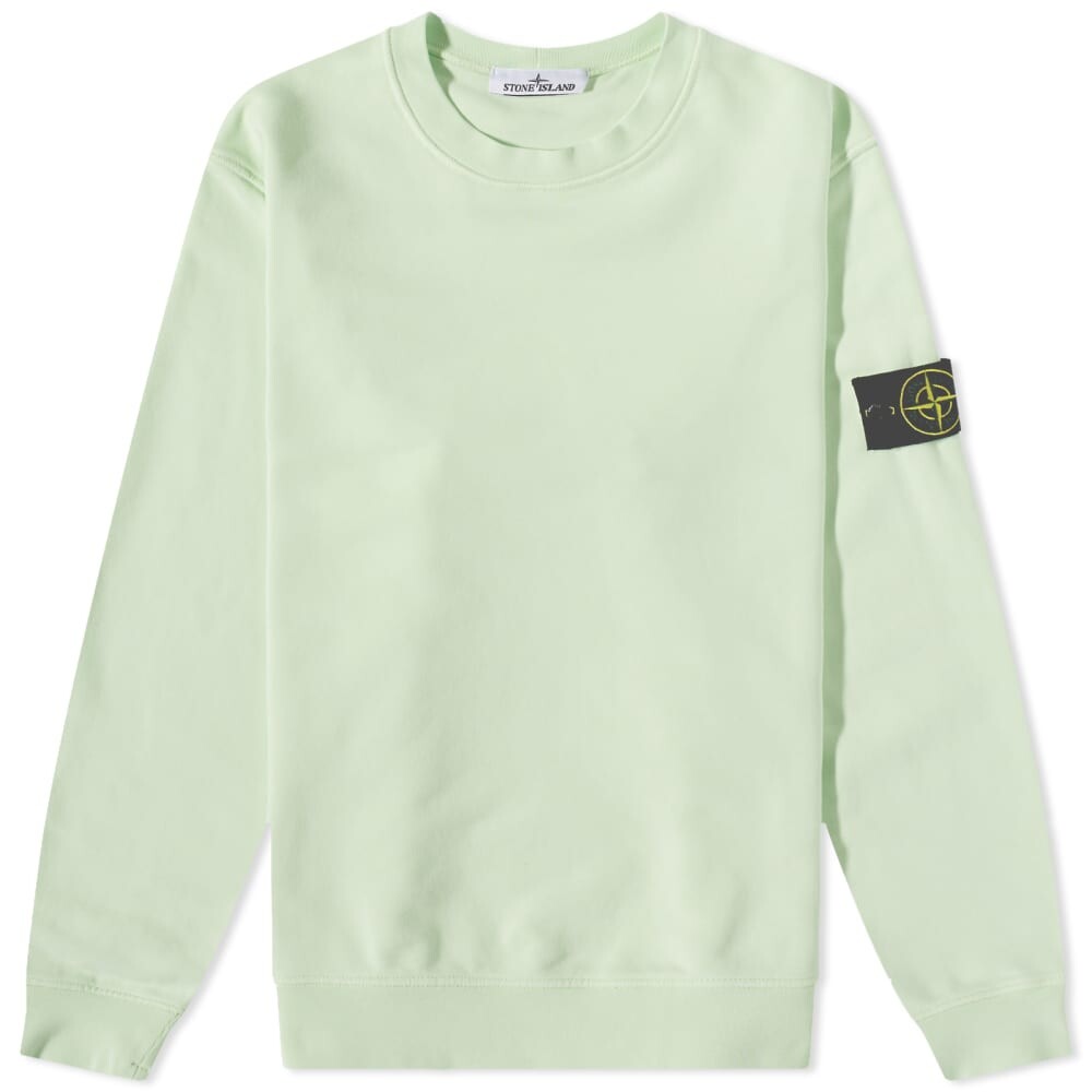 

Окрашенный в одежде свитер с круглым вырезом Stone Island