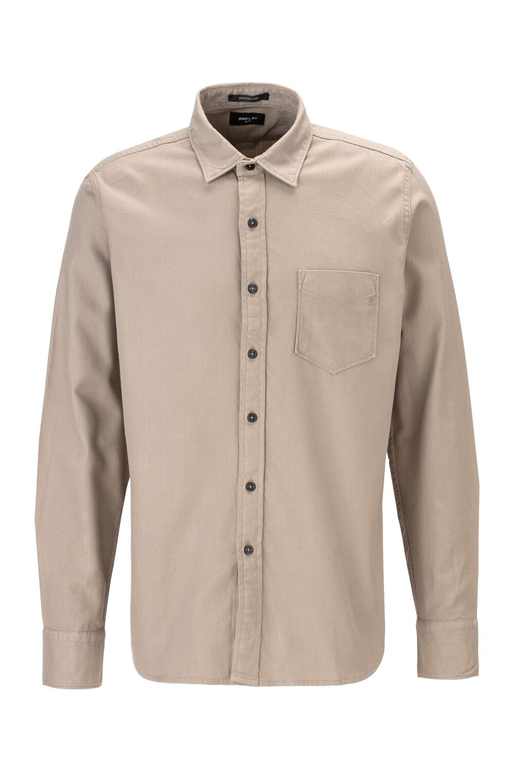 

Рубашка Replay Light Cotton Flannel, коричневый